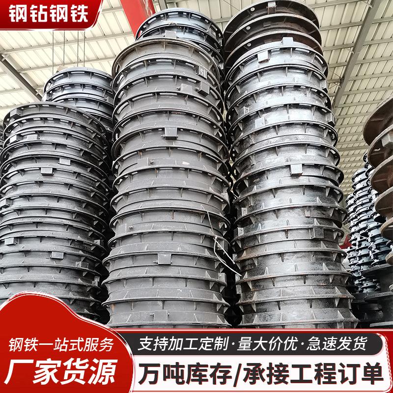 广东球墨铸铁井盖铁E600市政工程下水道沟盖板排污水铸铁井盖篦子