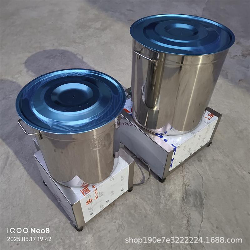 小型蔬菜脱水机变频调速脱油甩干机离心式甩水机挤水机脱水器小型