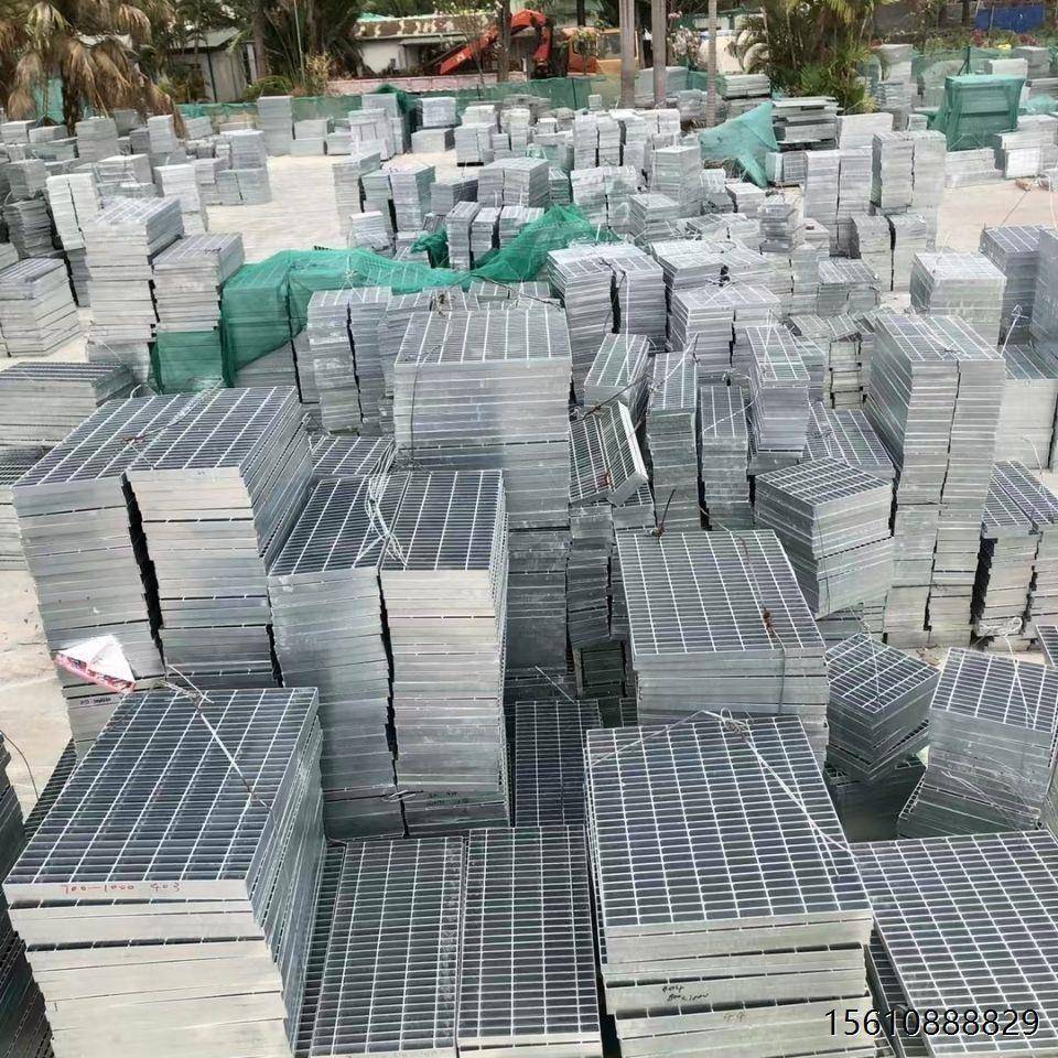 下水道盖板排水沟j盖板镀锌钢格板地漏盖板水沟槽盖板格栅网格井