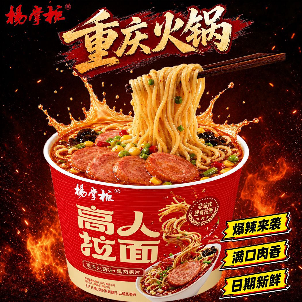 杨掌柜高人拉面【健康非油炸】图片