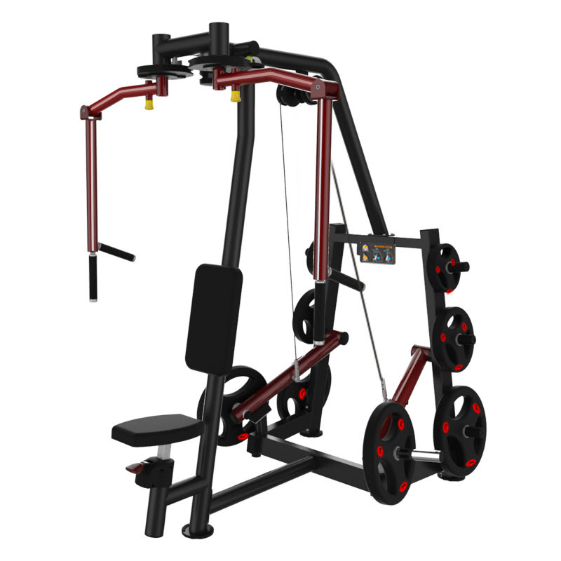 杰森蝴蝶夹胸训练器挂片式健身房力量训练器材坐式推胸机M203