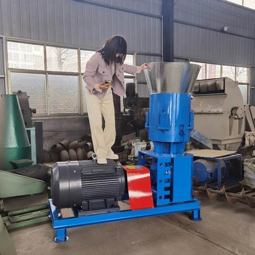 新款鸡鸭鹅饲料颗粒机青草玉米颗粒饲料机家禽养殖颗粒制造机