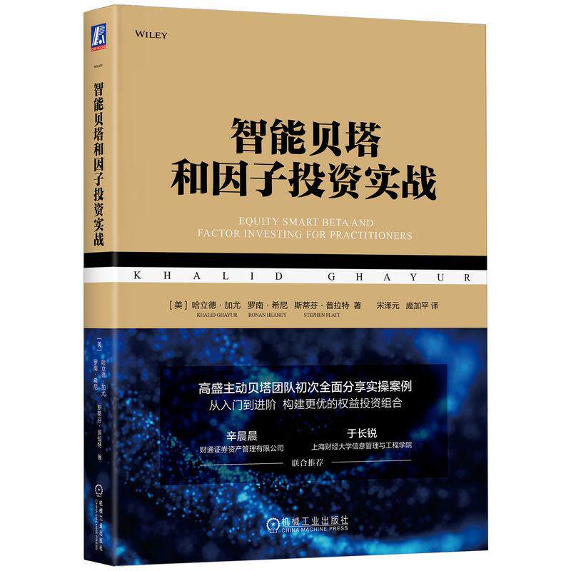 【新华正版】 智能贝塔和因子投资实战 机械工业出版社 哈立德加尤 罗南希尼 斯蒂芬普拉特