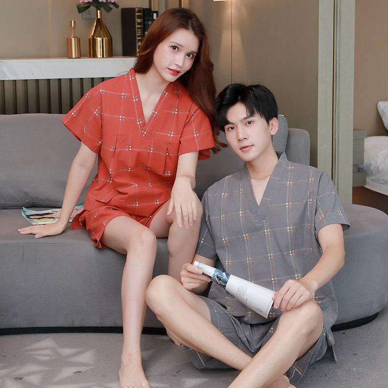 加肥加大码款全棉韩版按摩服纯棉汗蒸服