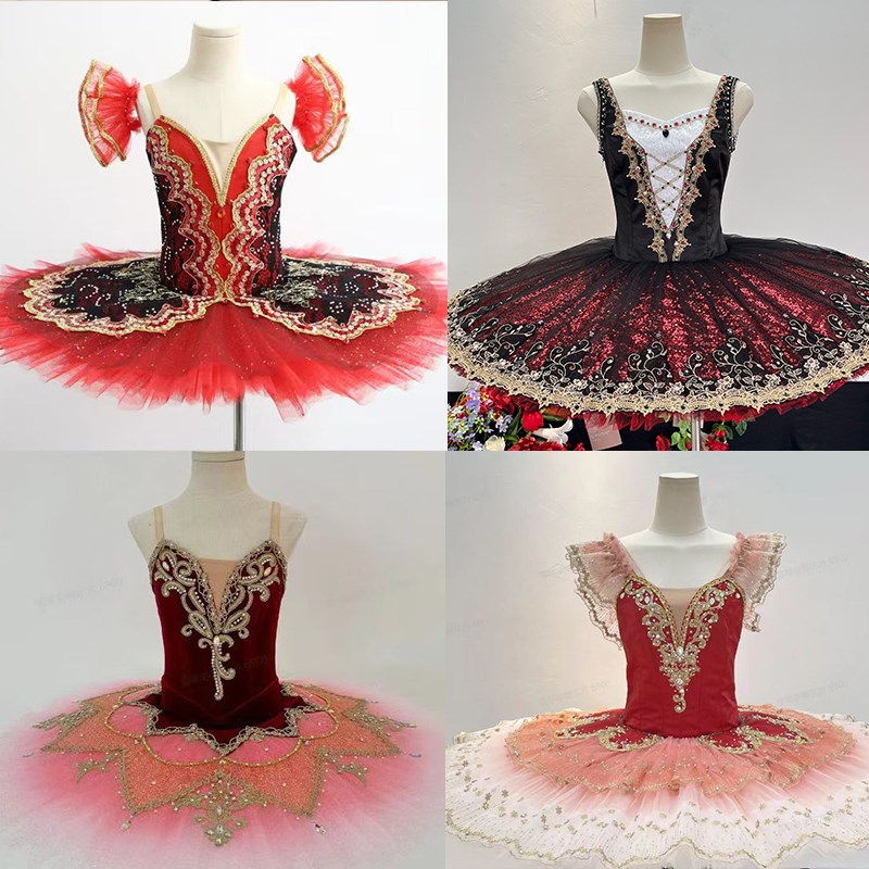 唐吉坷德艾斯米拉达帕基塔黑天鹅表演比赛服定制