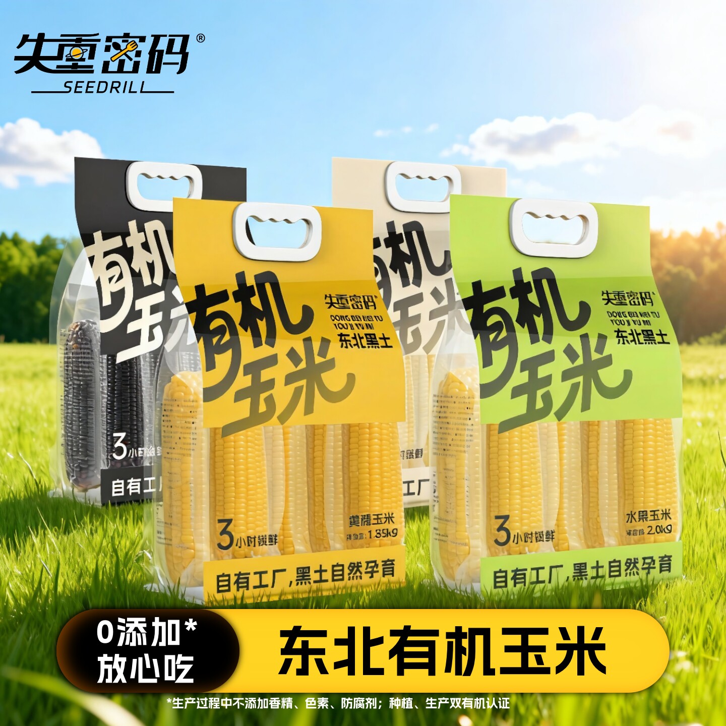 东北鲜食白糯玉米真空锁鲜
