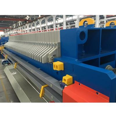 云南沧源高压隔膜压滤机市政污泥脱水设备全自动板框厢式过滤机