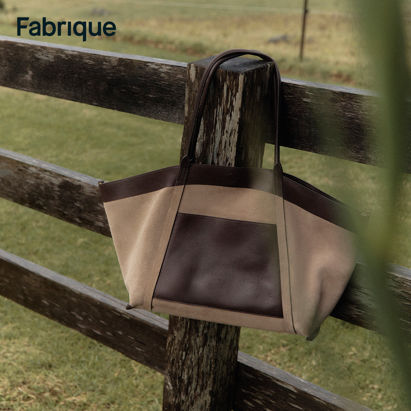 Fabrique双面翻翻包通勤托特包