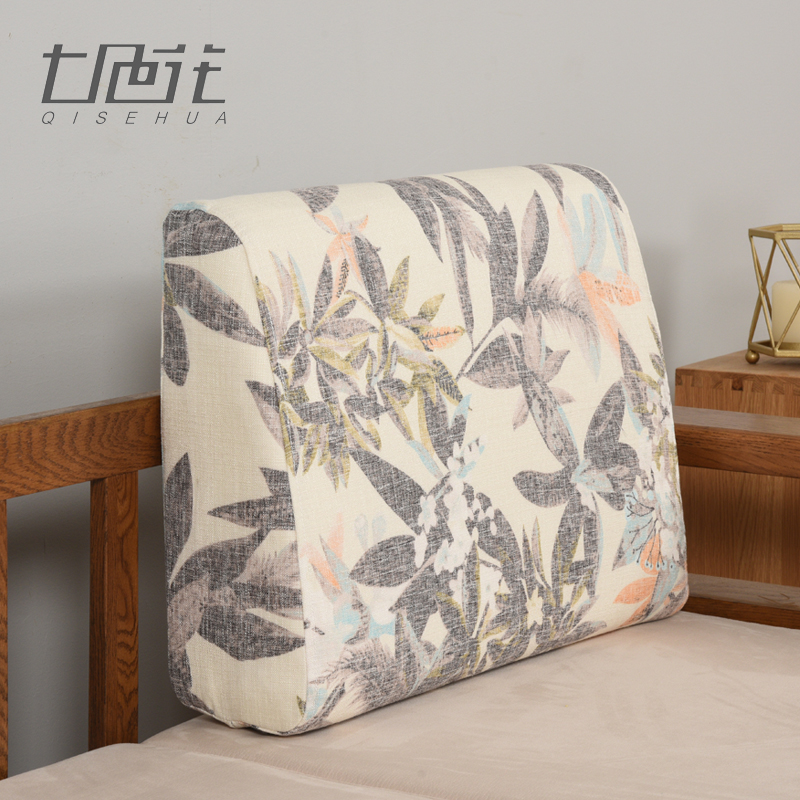 靠背沙发腰垫腰枕久坐护腰靠垫定制海绵加厚腰P靠长方形靠枕靠背