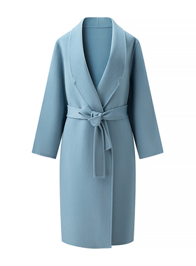 【小田专享】思睿家！绵羊毛大衣 8103