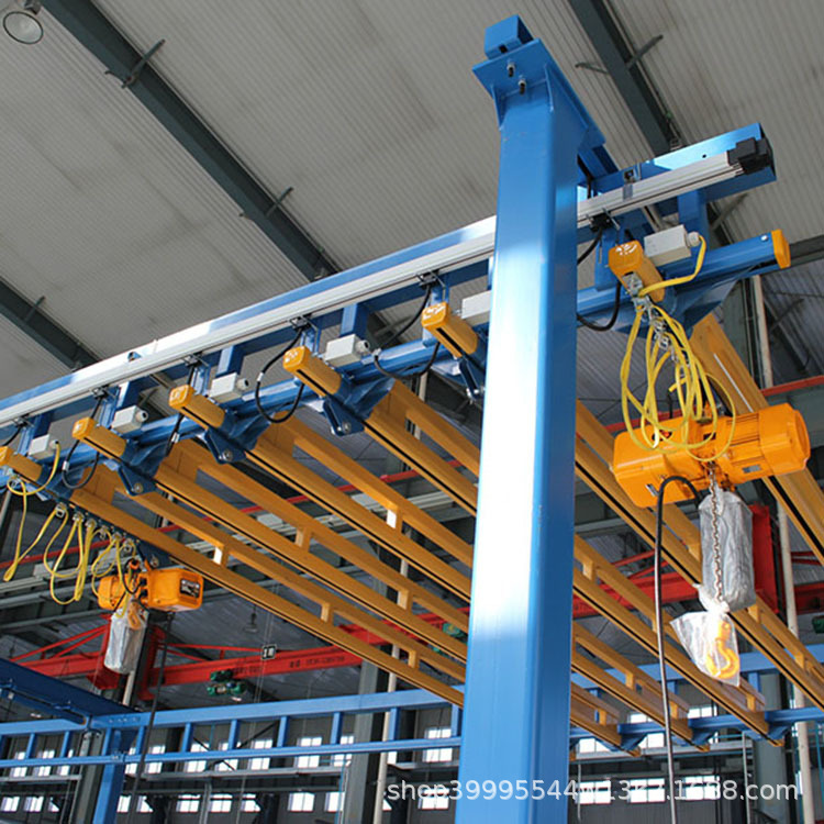 KBK轨道柔性钢性轻型轨悬挂起重机组合车间铝合金框架