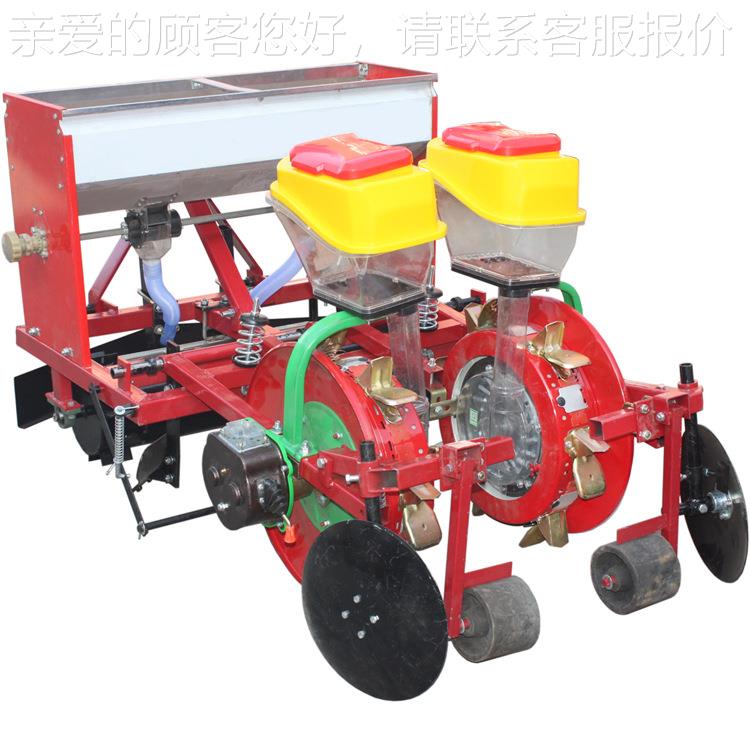 一垄行玉三米铺施肥膜滴灌喷药播种一体上机花生BGX豆类油葵膜点