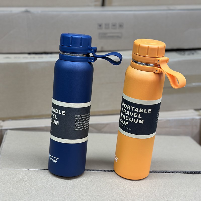 长效保温保冷!304不锈钢1000ML运动保温Q水壶拆卸茶漏保温杯