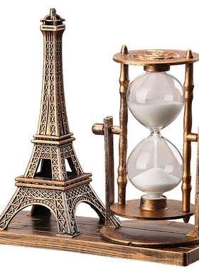 轻奢沙漏摆件家居饰品房间客w厅办公室桌面酒柜玄关创意工艺小装