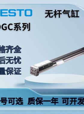 FETSO无杆气缸DGC8/12/18/25/32/40/50/63-100-200-300-G-GF-KF-P