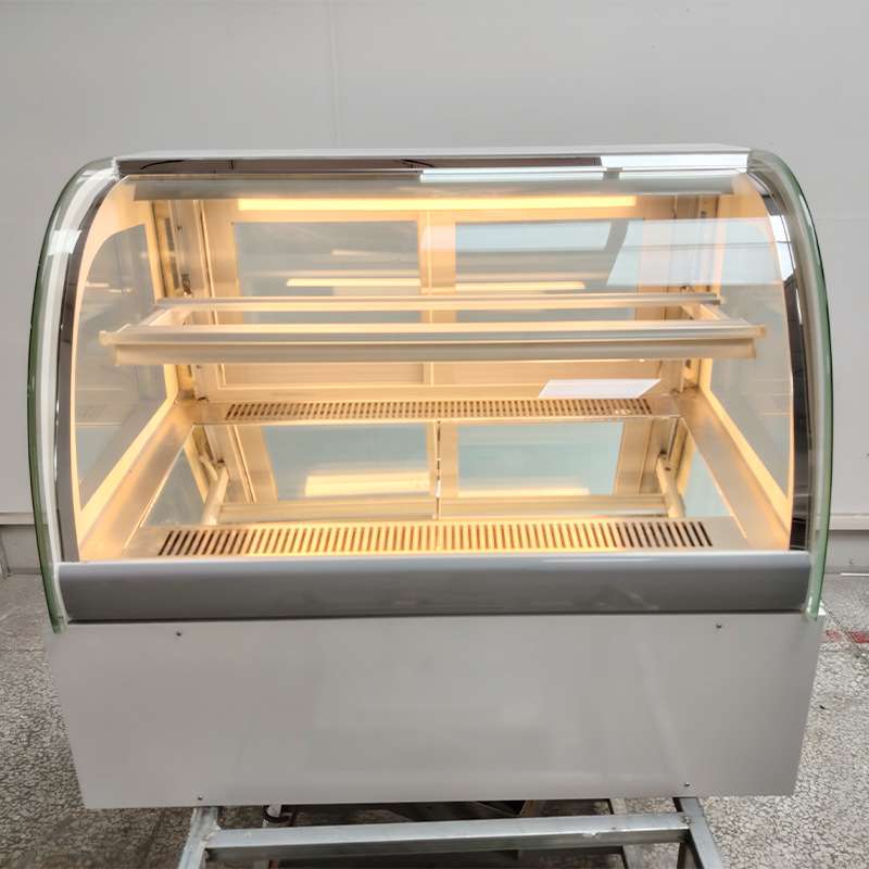 桌上弧形蛋糕展示柜商用便利店甜品店小型冷藏甜品台式展示冰箱