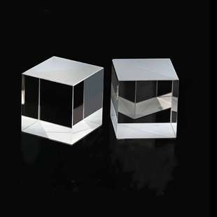 立方体分光棱镜 偏振合光镜片 光学玻璃棱镜