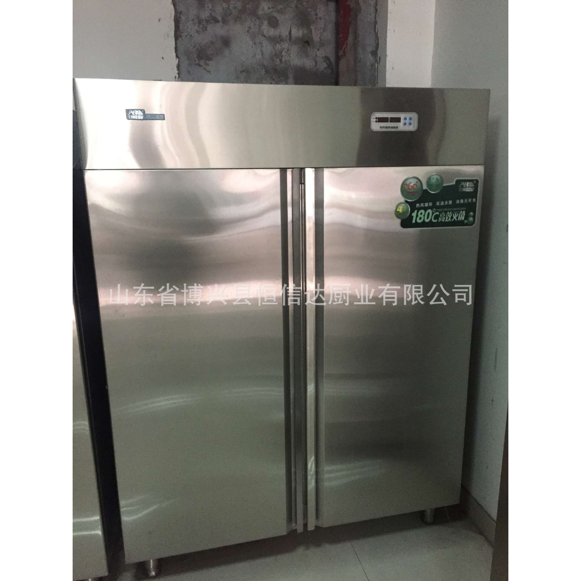 兴都热风循环消毒柜180度单门双门高温餐具消毒柜