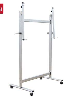 富尼TP-152（大）铝合金移动带轮子白板黑板铝板支架大板式支架