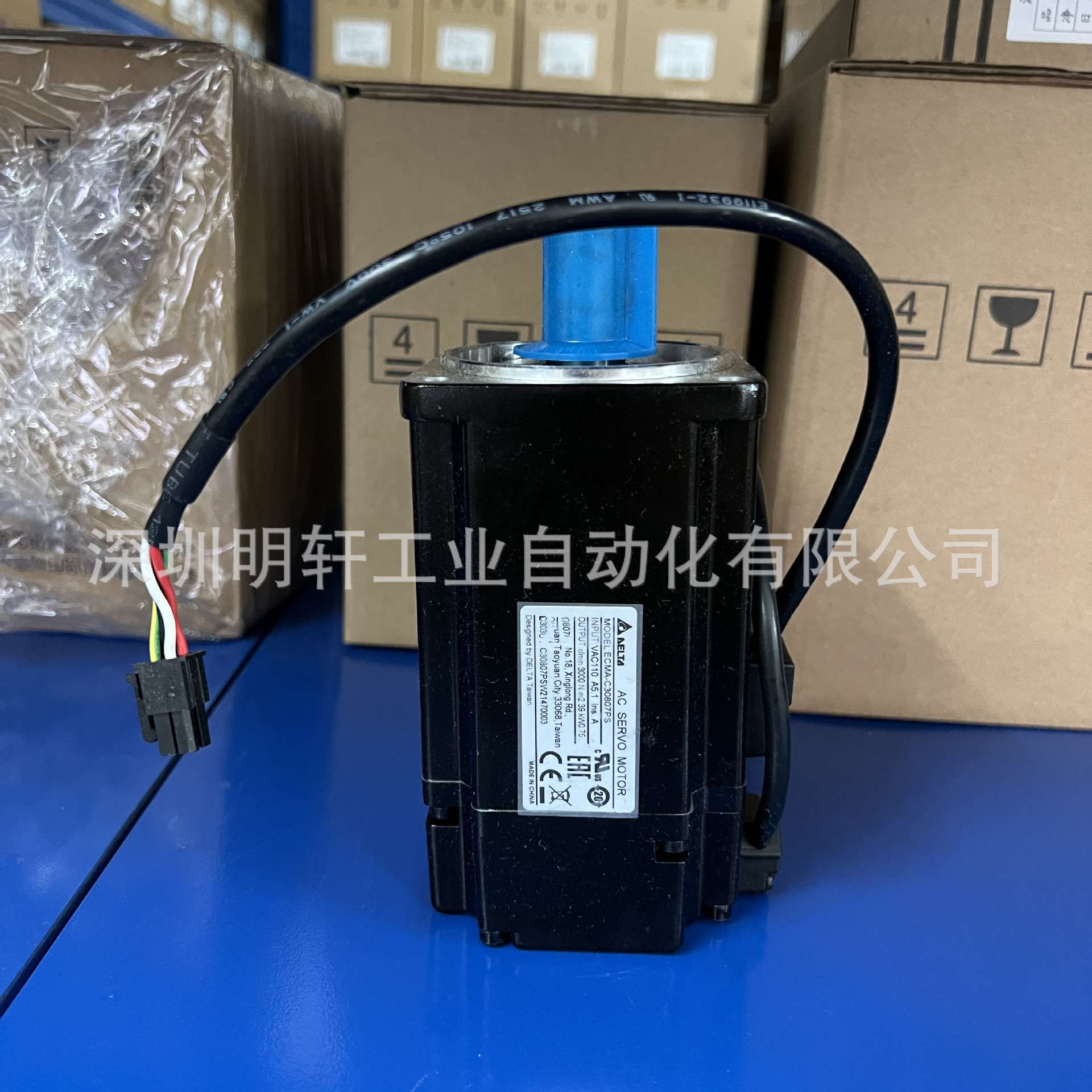 ECMA-C30807PS 台达伺服电机 中达电通驱动马达