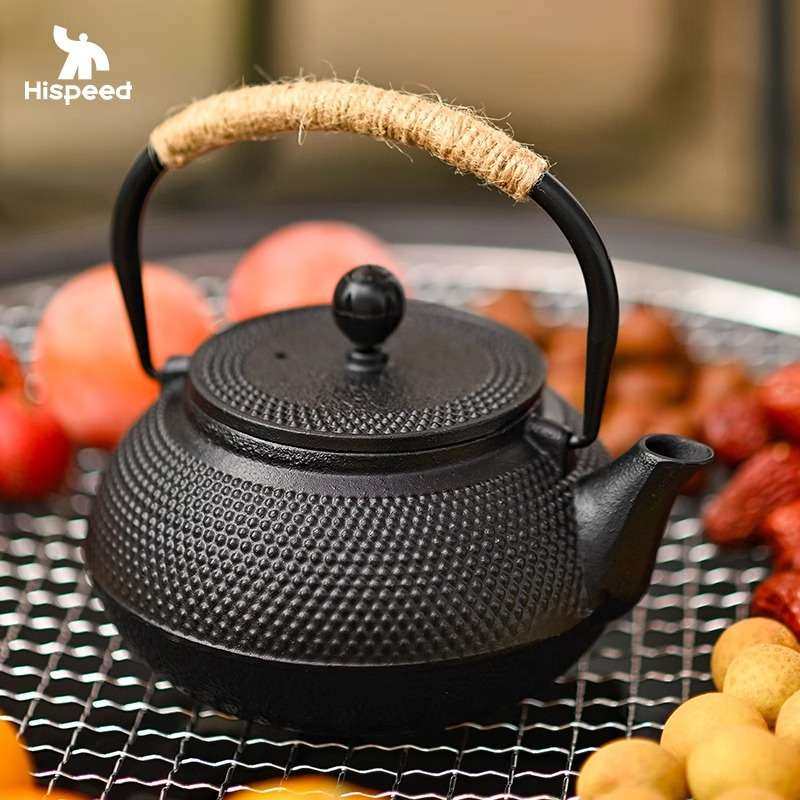 铸铁壶围炉煮茶烧水泡茶壶室内茶具水壶冬天碳烤火炉器具轻奢复古,3C数码配件,USB灯,淘宝优惠券,粉丝福利购,淘宝优惠卷