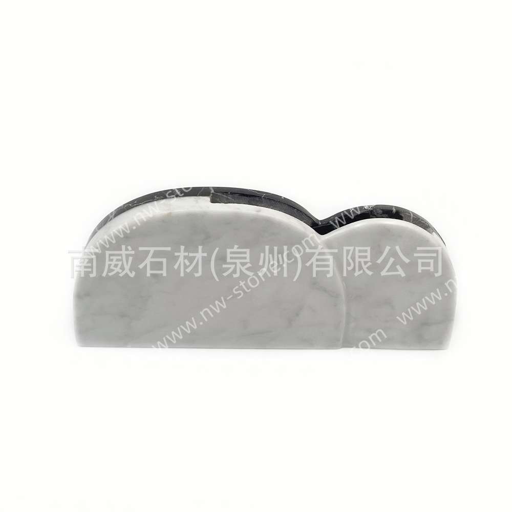 创意天然大理石留言便条夹立式名片夹菜单照片相片价格牌卡片支架