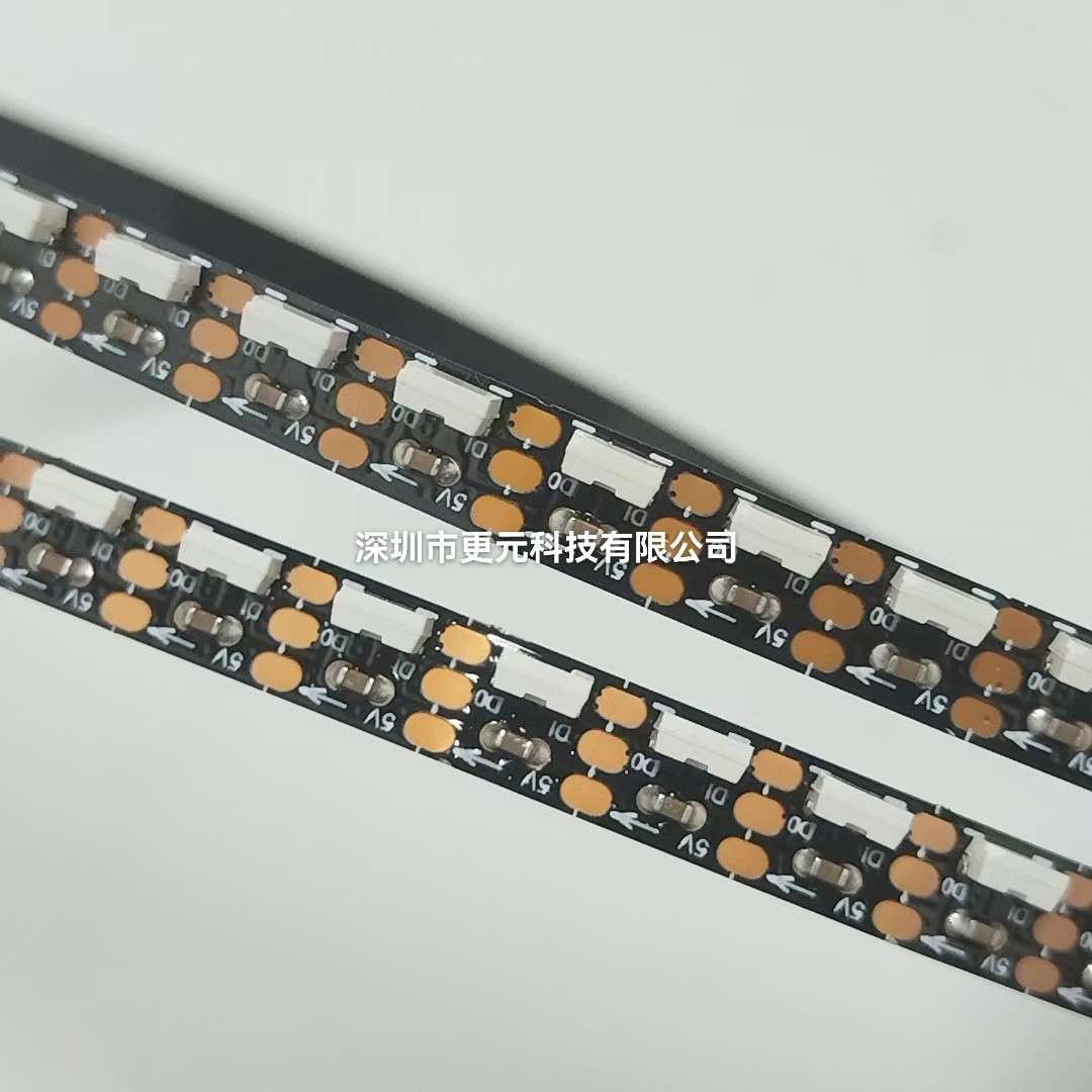 6mm 4020 侧发光144灯RGB幻彩灯带5V黑板裸板