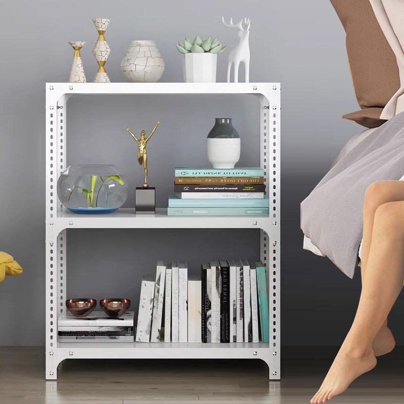 货架多层阳台置物架床头柜u角钢收纳架厨房储物架快递加厚陈列架