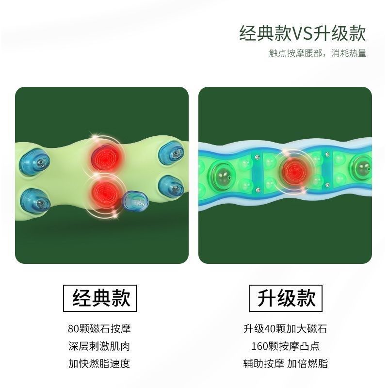 呼啦圈收腹美腰女减肥神器家用健身女成人瘦腰燃脂专用加重呼啦圈
