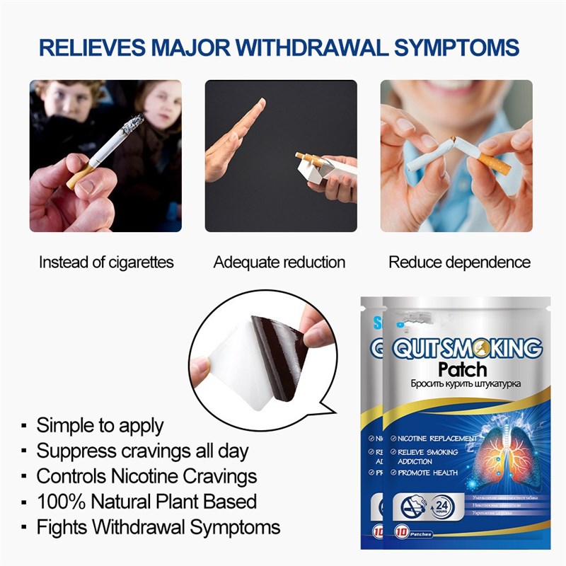 5bags Nicotine Patch smoking Quit Smoking Cessation Relieve