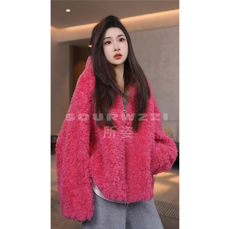 SOURWZZI/所姿100%羊毛连帽时尚休闲女士外套SZ-26319,女装/女士精品,短外套,淘宝优惠券,粉丝福利购,淘宝优惠卷