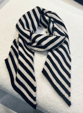 SOURWZZI/所姿新款羊毛条纹围巾SZ-S09016