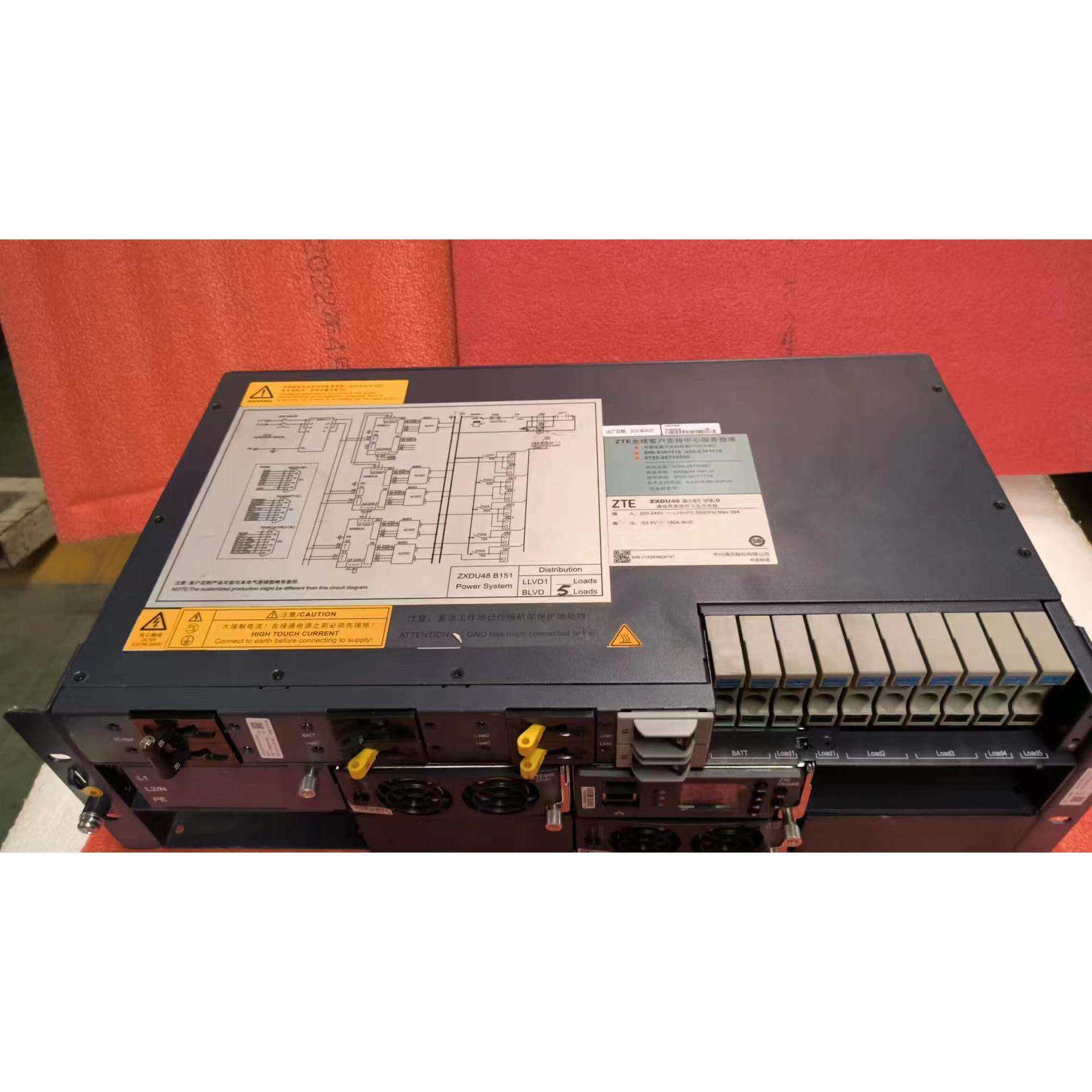 中兴ZXDU48 B151嵌入式通信电源48V150A直流8KW系统