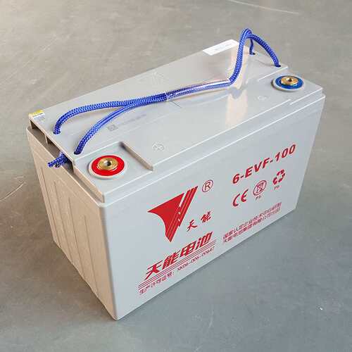 天能电池 12v100ah洗地机用铅蓄电池 天能原装蓄电池 6-evf-100