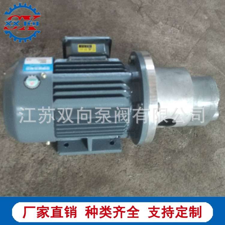 立卧式齿轮油泵CB-B16JZCB-B20/25CB-B32JZ齿轮泵电机组图