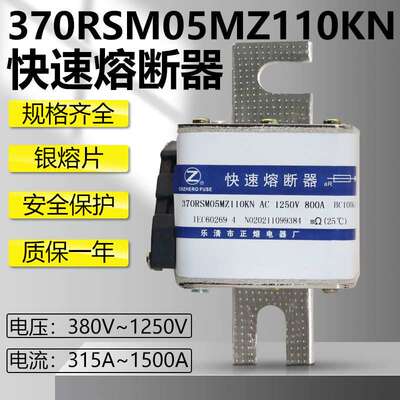 370RSM05MZ110KN/TN 690V700V900V1000V1250V熔断器DC440V/700V