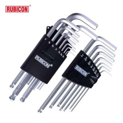 罗宾汉RUBICON长波头六角扳手套装 RHK-297L/RHK-299L(英制7/9支)