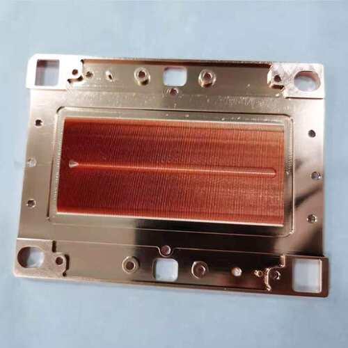 定 制铜铲齿散热器高密齿铜铝散热器CPU铜铲齿散热片插片式散热器