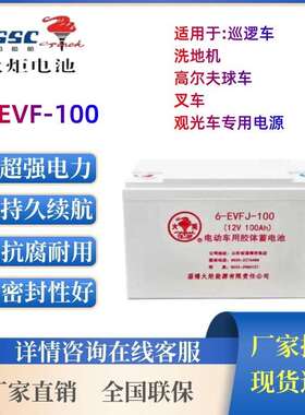 火炬蓄电池6-EVF-106-EVF-120 6-EVF-150清洁车电动四轮车观光车