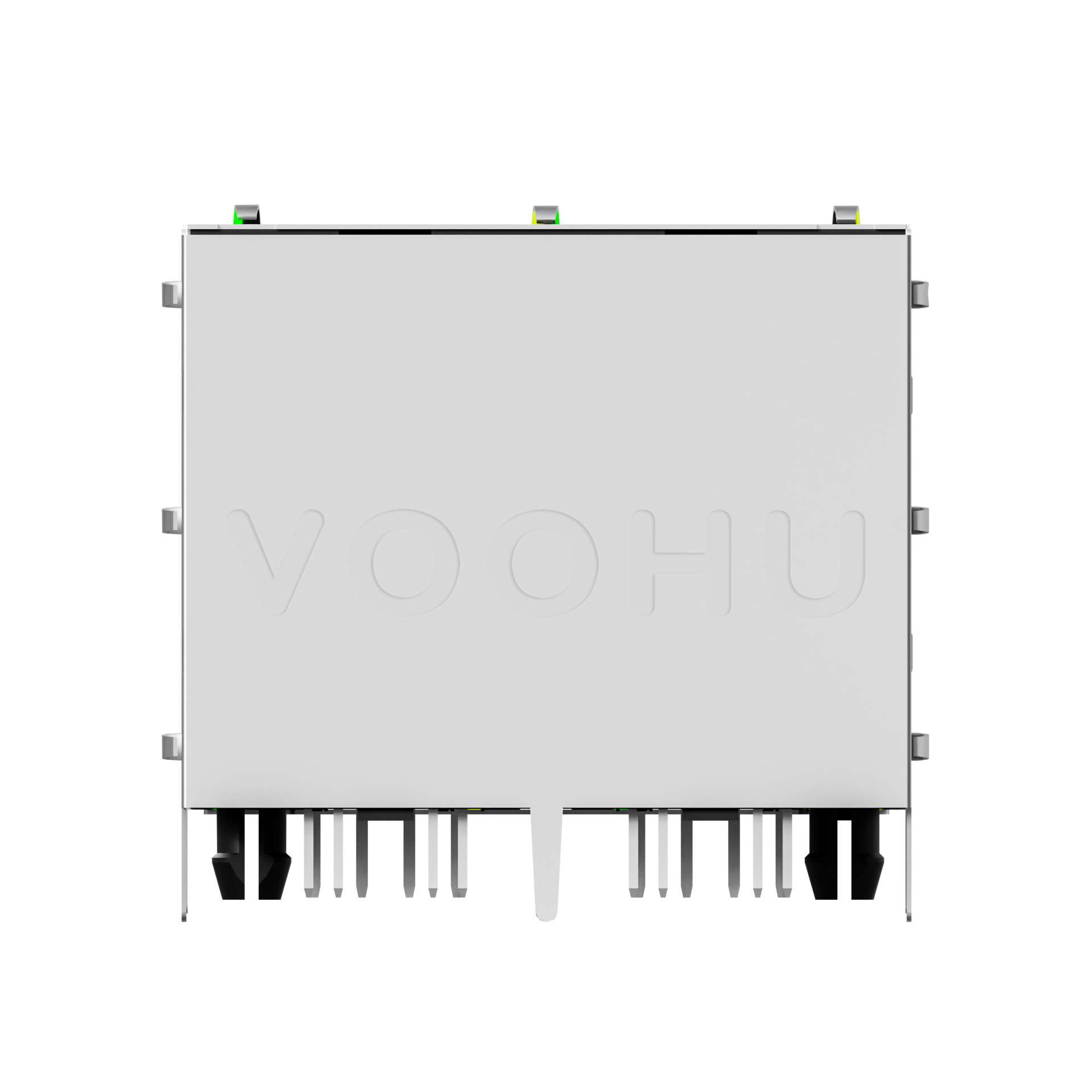RJ45网络连接器 集成千兆滤波器 2x2四口 型号SYT22Q145AB2A2D057