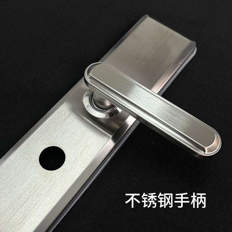 保德安门把手13型防盗门把手手柄面板拉手门锁配件图片