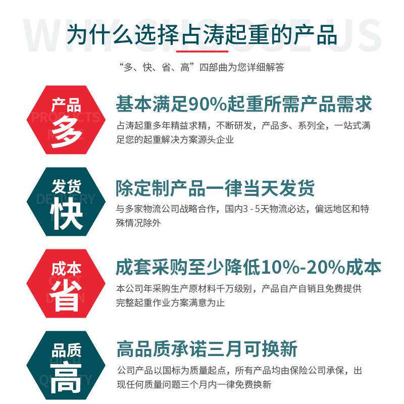占涛手板起重葫芦手动葫芦倒链吊链葫芦吊臂葫芦手拉葫芦配件