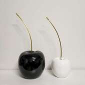 简约现代欧式 轻奢大号樱桃摆件雕塑样板房售楼处大厅软装 饰品摆设