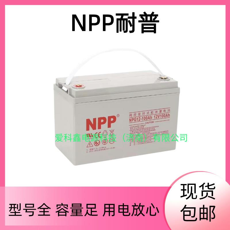 NPP耐普蓄电池NPG12-100AH 12V7 12 17 24 38 55 65 100 150 200A