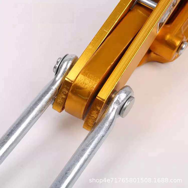 钢丝绳夹头拉紧器电力铝镁合金卡线器1吨2吨3吨多功能夹线器