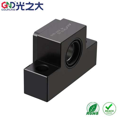 设计滚珠丝杆固定端支撑端EK C5C7丝杠精密支撑座GND连接器联轴器