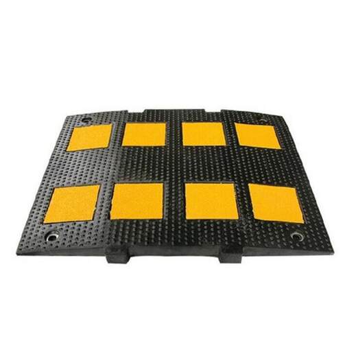 橡胶减速带 道路减速板交通设施缓冲带 轻噪加宽减速带减速垄