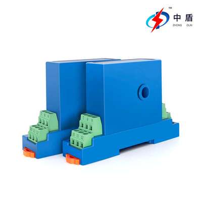 中盾 ZDT-4I 单相交流0-10V导轨穿孔电量变换器高精度电流变送器