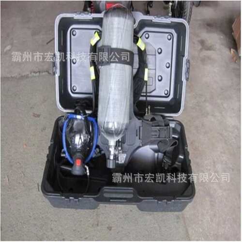空气呼吸器正压式6.8L纤维碳瓶RHZKF9升便携式过滤面罩