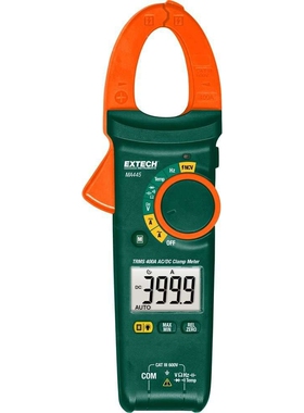 ma443EXTECH ma445 TRUE RMS 400 AMP AC/DC 钳形表与 NCV